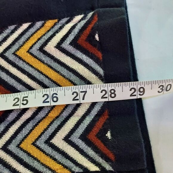 Missoni Target Black Chevron Stripe Zigzag Sweater Mini Dress Size XS Sleeveless - Picture 12 of 12